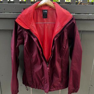 The North Face Resolve Dryvent Jacket - LIKE NEW - Sz Medium - Garnet Red